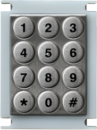 [RI.TAST] Tastierino numerico con 4 contatti a bordo